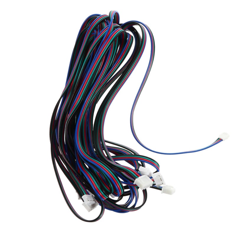 5pcs Stepper Motor Cable Connector Wire With Terminals For Ramps 3D Printer Easy Install - Image 1